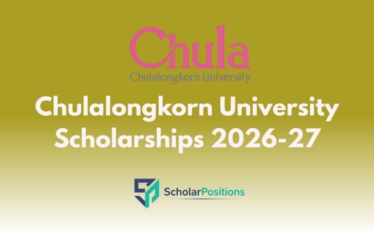 Chulalongkorn University Scholarships