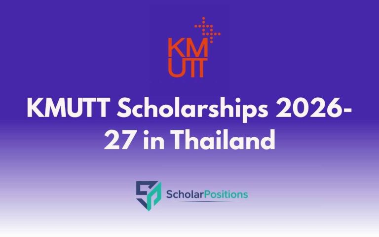KMUTT Scholarships