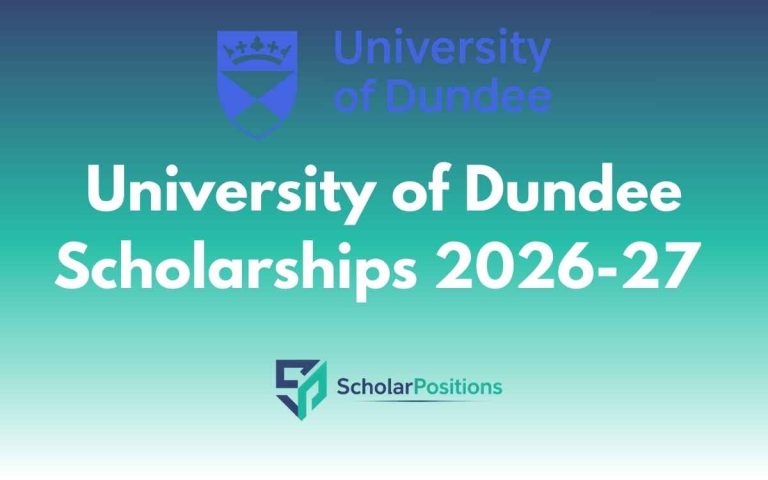 University of Dundee Scholarships