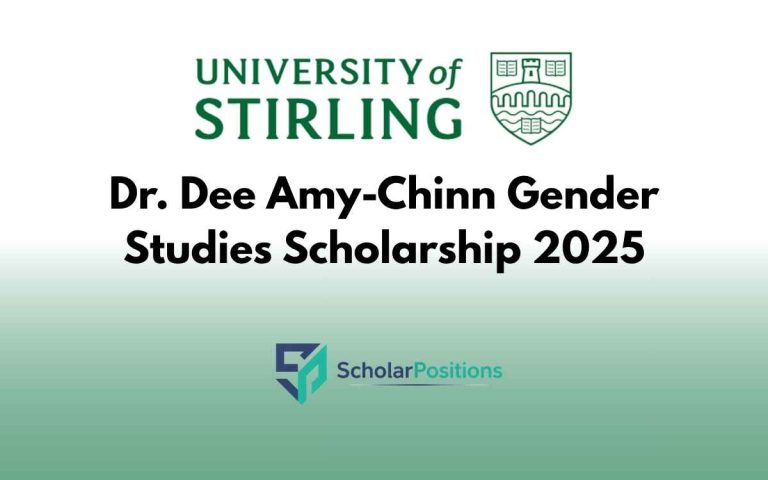 Dr. Dee Amy-Chinn Gender Studies Scholarship