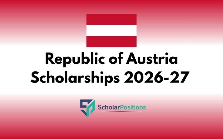 Republic of Austria Scholarships
