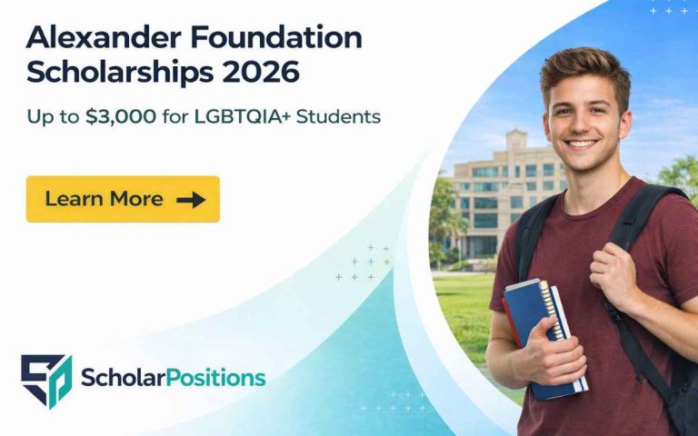 Alexander Foundation Scholarships