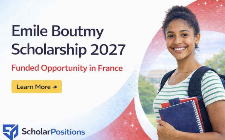 Emile Boutmy Scholarship