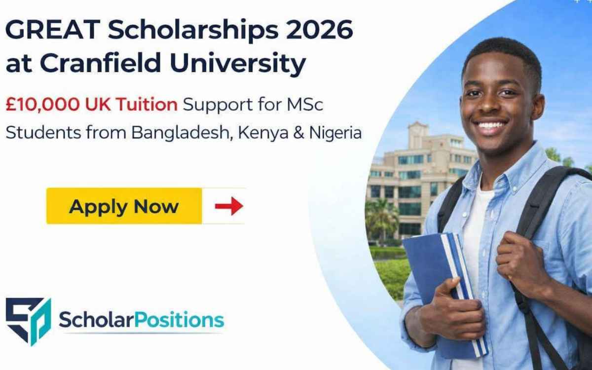 GREAT Scholarships 2026 At Cranfield University 10 000 UK Funding great-scholarships-2026-at-cranfield-university-10-000-uk-funding