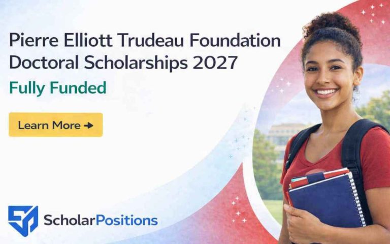 Pierre Elliott Trudeau Foundation Doctoral Scholarships