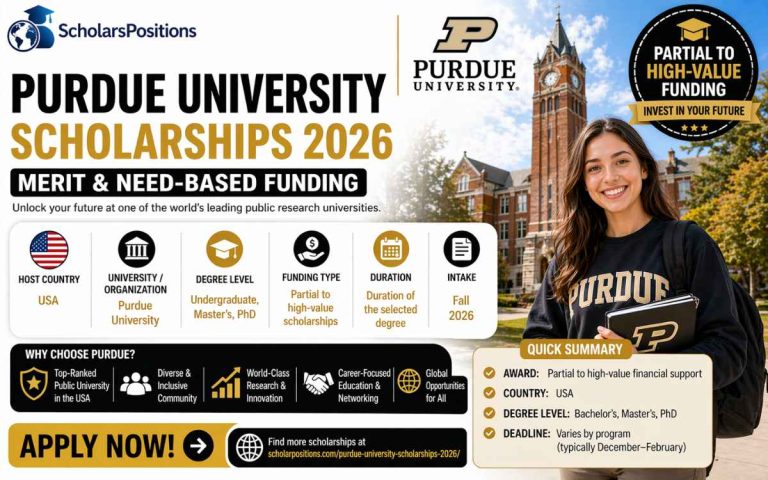 Purdue University Scholarships