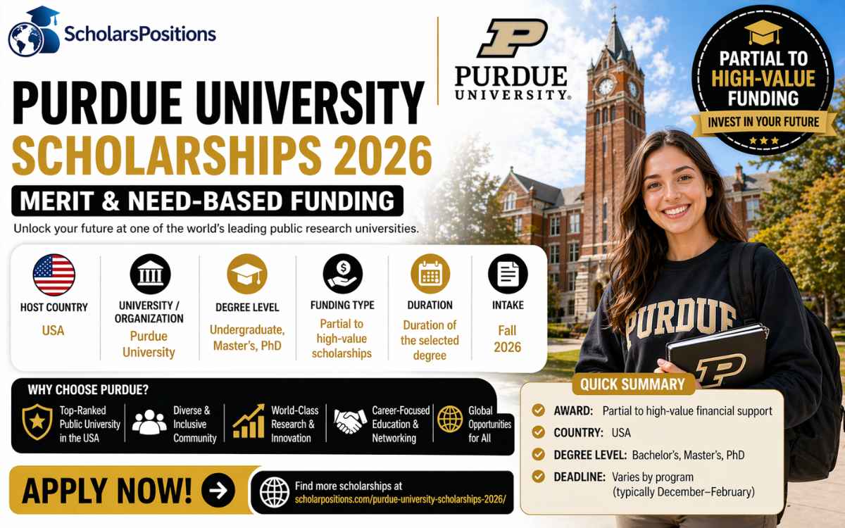 Purdue University Scholarships