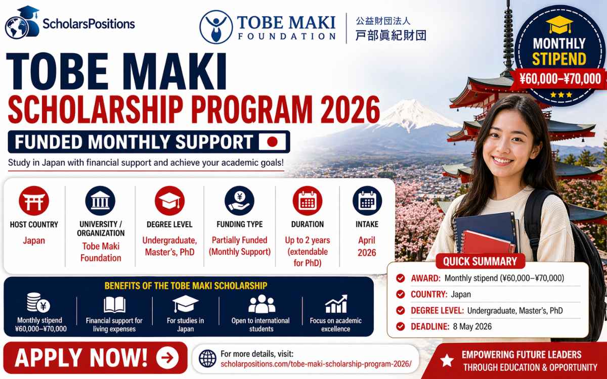 Tobe Maki Scholarship Program