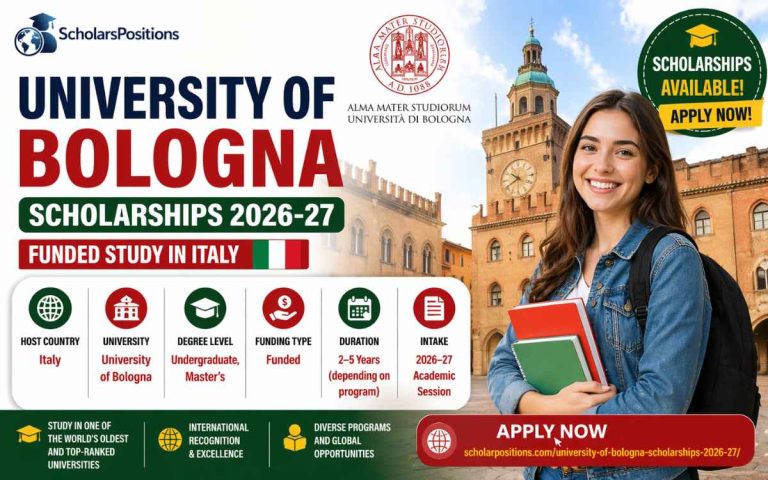 University of Bologna Scholarships