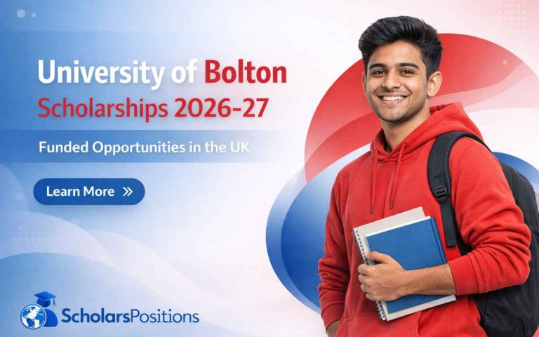 University of Bolton Scholarships