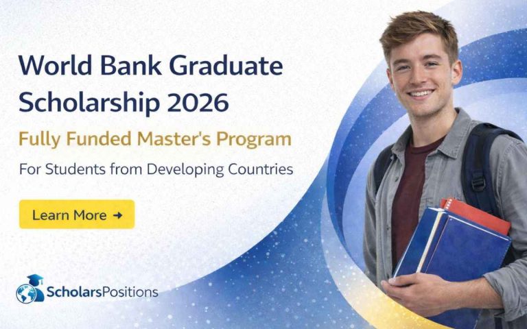 World Bank Graduate Scholarship