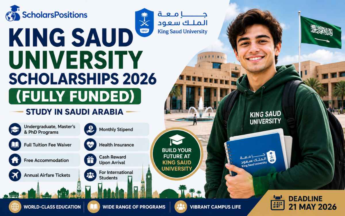 King Saud University Scholarships 2026 (Fully Funded)