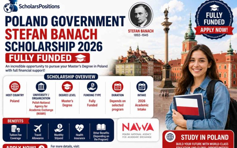 Poland Government Stefan Banach Scholarship