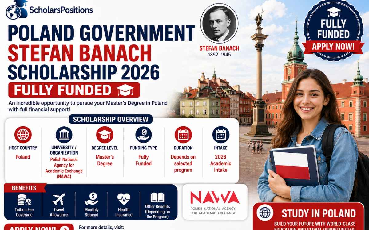 Poland Government Stefan Banach Scholarship