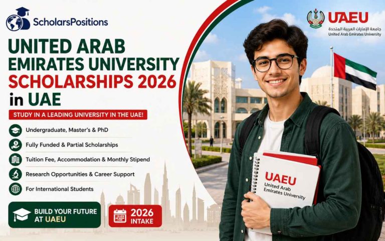 United Arab Emirates University Scholarships
