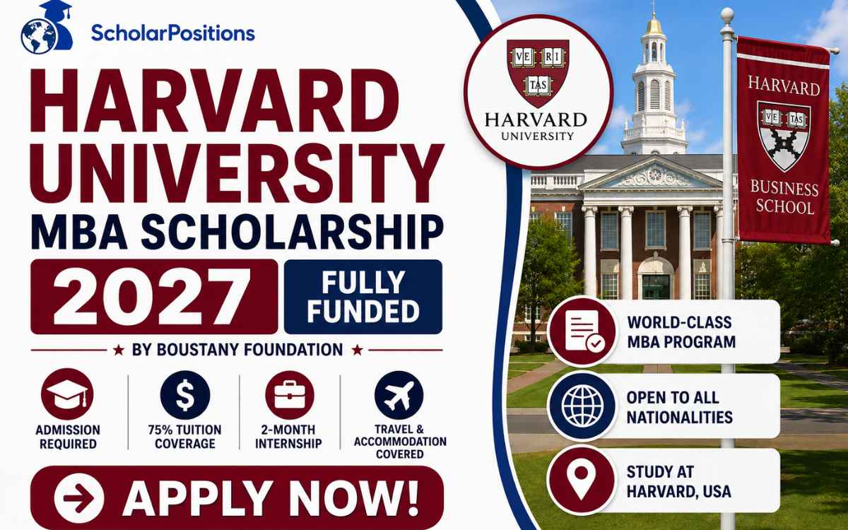 Harvard University MBA Scholarship